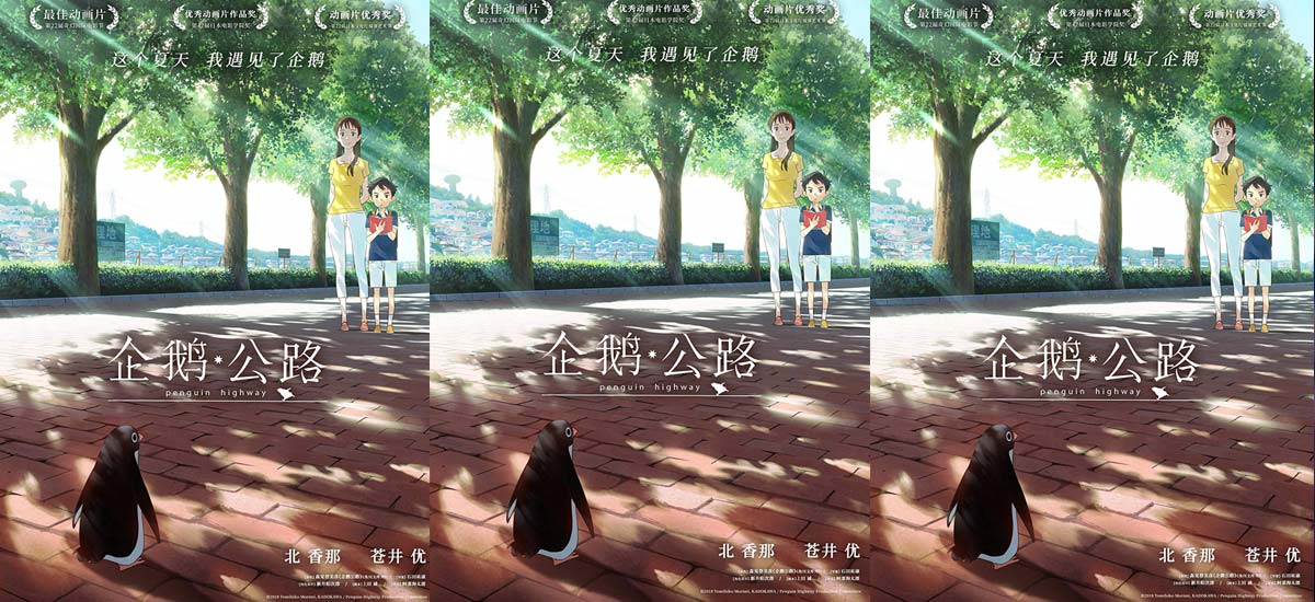 日本高分动画电影《企鹅公路》有望引进内地 开启“奇幻冒险”